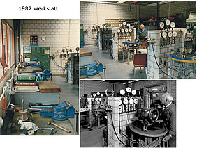 1987: Werkstatt in Flamatt