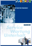 Service, Wartung und Unterhalt